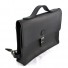  Bicycle Frame Genuine Leather Bag | Satchel Bag - Black