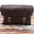 Bicycle Tool Bag Genuine Leather Vintage Bicycle - Cherry