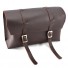 Bicycle Tool Bag Genuine Leather Vintage Bicycle - Cherry