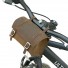 Small Saddle Bag Handlebar Frame Bag in VINTAGE BROWN