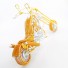 Harley-Davidson Wire Art Motorcycle Model - Gold