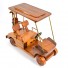 Wooden Golf Cart Mahogany : Gift for Golf lovers