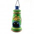 Earthen handmade terracotta and Handpainted T-light holders Bottle shape