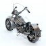Harley Davidson : Motorcycle Model 30cm Metal Sculpture - Gray Medium