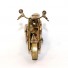 Harley Fatboy : Motorcycle Model 30cm Metal Sculpture