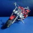 Wire Art Motorcycle Red - Handmade Aluminium Wire Art Sculpture