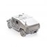 Military Humvee (Gray) Model Scrap Metal Sculpture 