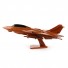 F-14 Tomcat Wooden Model - Military Aircraft Mahogany 