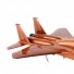 F-15E Strike Eagle Wooden Model - Military Aircraft Mahogany