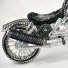 Harley-Davidson, Aluminium Wire Art Sculpture Motorcycle handmade miniature