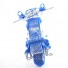 Wire Art Motorcycle Model - Blue