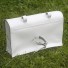Bicycle Bag Saddle / Handlebar - Genuine Leather Classic XL Bag - White