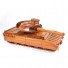 M2 / M3 Bradley Tank - Mahogany Wooden Army Tank