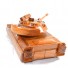 M2 / M3 Bradley Tank - Mahogany Wooden Army Tank