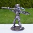 Predator Throwing spears Sculpture : Scrap Metal Model