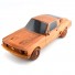 1968 Ford Mustang GT Fastback Wooden Car Model Gift