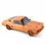 1968 Ford Mustang GT Fastback Wooden Car Model Gift