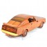 Ford Mustang Sports Car - Wooden Car Model