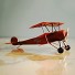 1917 Red Baron Fokker Triplane Scale Model Plane