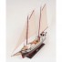 La GaspÈsienne Painted | Yacht Sail Boats Sloop Wooden Model