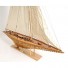 Shamrock Open Hull | Yacht Sail Boats Sloop Wooden Model