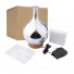 Ultrasonic Glass Aromatherapy Diffuser Humidifier - 3D Firework Light Effect