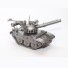 Military Tank (Gray) Model - Scrap Metal Art Sculpture