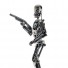 Terminator T-800 Arnold schwarzenegger robot metal sculpture stainless