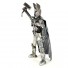 Thor Metal Sculpture - Marvel Warrior Model Recycled Metal Handmade 