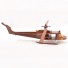 May bay UH-1 Bell Huey helicopter Handcrafted Wooden