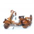 Vespa - Handcrafted Mahogany Wood Model - Mahogany Wooden Art 