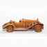 Vintager - Handcrafted Mahogany Wood Model Car - Vintage Wooden Car