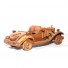 Vintager - Handcrafted Mahogany Wood Model Car - Vintage Wooden Car
