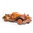 Vintager - Handcrafted Mahogany Wood Model Car - Vintage Wooden Car