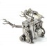 Wall E Robot (13cm) Recycled Metal Sculpture Model : Handmade