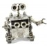 Wall E Robot (13cm) Recycled Metal Sculpture Model : Handmade