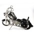 Wire Art Harley-Davidson, Handmade Aluminium Wire Art Sculpture Motorcycle (Black)