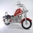 Handmade HARLEY DAVIDSON , Aluminium Wire Art Sculpture Motorcycle