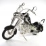 Wire Art Harley-Davidson, Handmade Aluminium Wire Art Sculpture Motorcycle (Black)