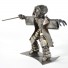 Yoda Star War Metal Sculpture - Recycled Scrap Metal Sculpture Handmade